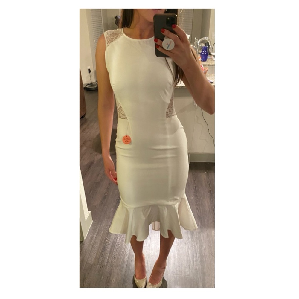 NWT ChiChi London White Dress